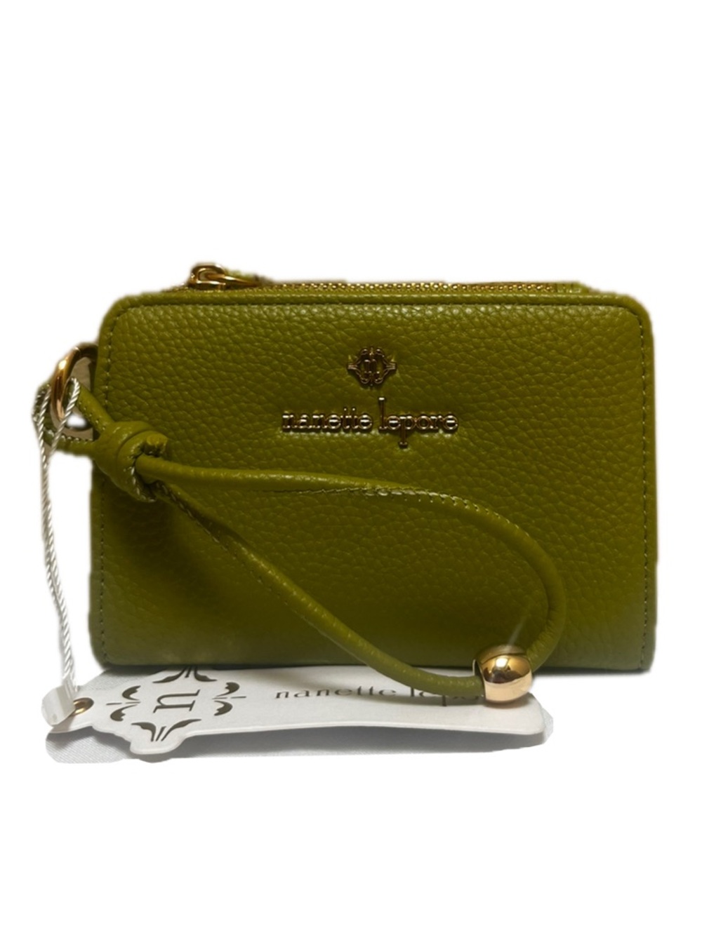 Nanette Lepore Iryne Wristlet Wallet in Algae Bloom